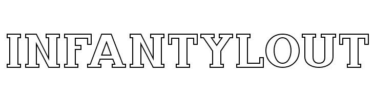 InfantylOut Font