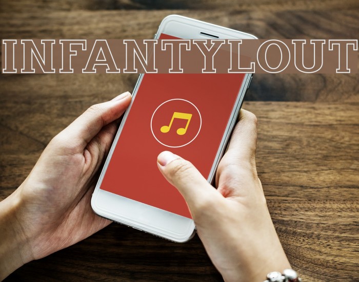 InfantylOut Font examples