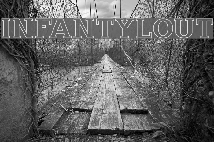 InfantylOut Font examples