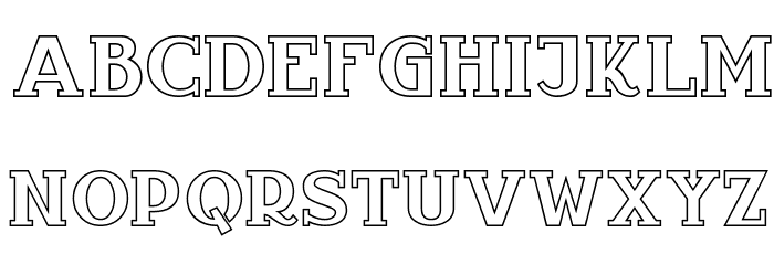 InfantylOut Font LOWERCASE