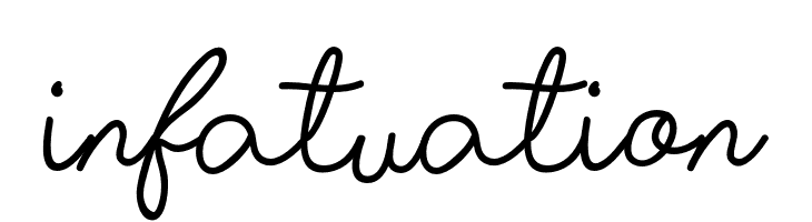Infatuation  Frei Schriftart Herunterladen