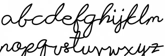 Infatuation Schriftart Groß