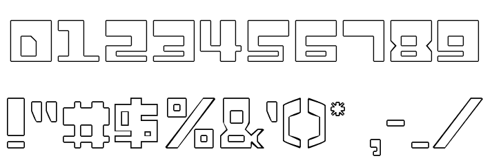 Infection Font OTHER CHARS