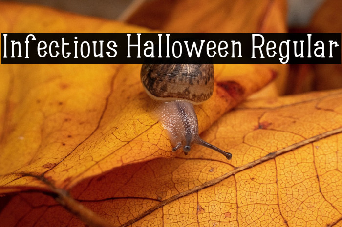 Infectious Halloween Regular Example 1