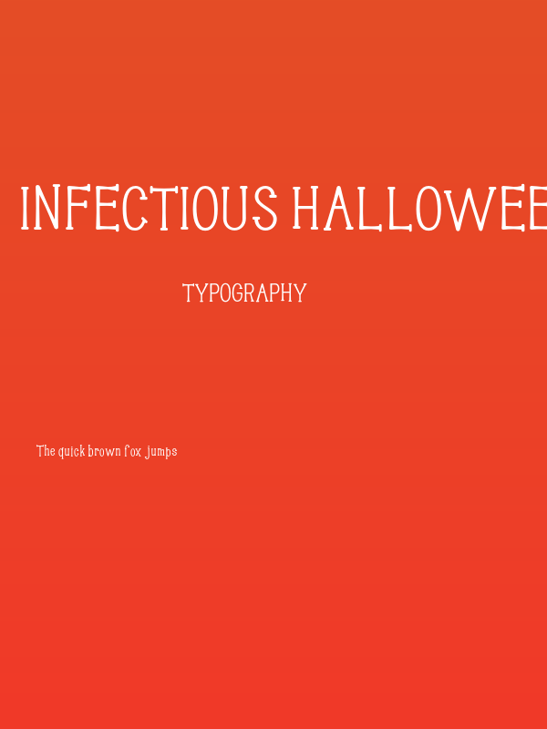 Infectious Halloween Regular Poster