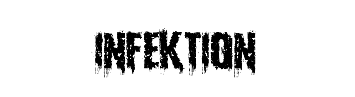 Infektion  Frei Schriftart Herunterladen