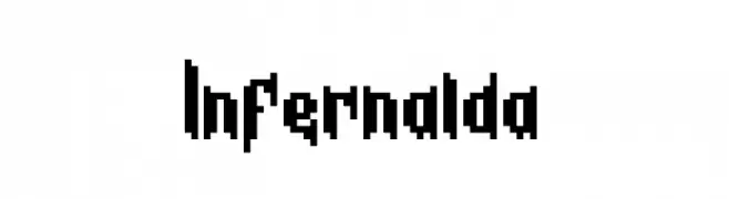 Infernalda  font caratteri gratis