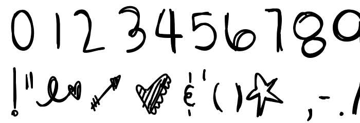 InfernosSpicy Font OTHER CHARS