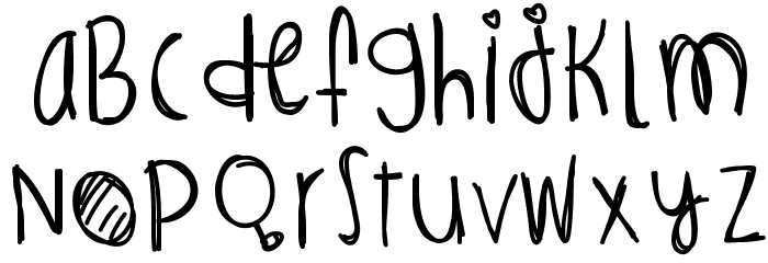InfernosSpicy Font LOWERCASE