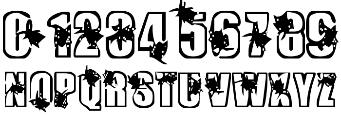 Infestation Font OTHER CHARS