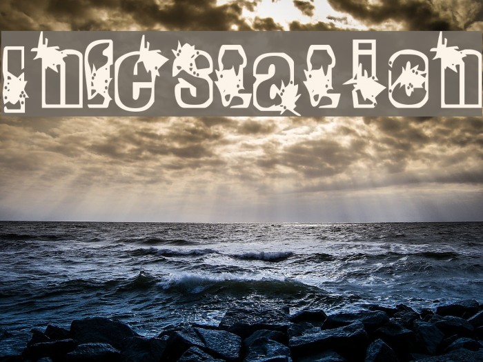 Infestation Font examples