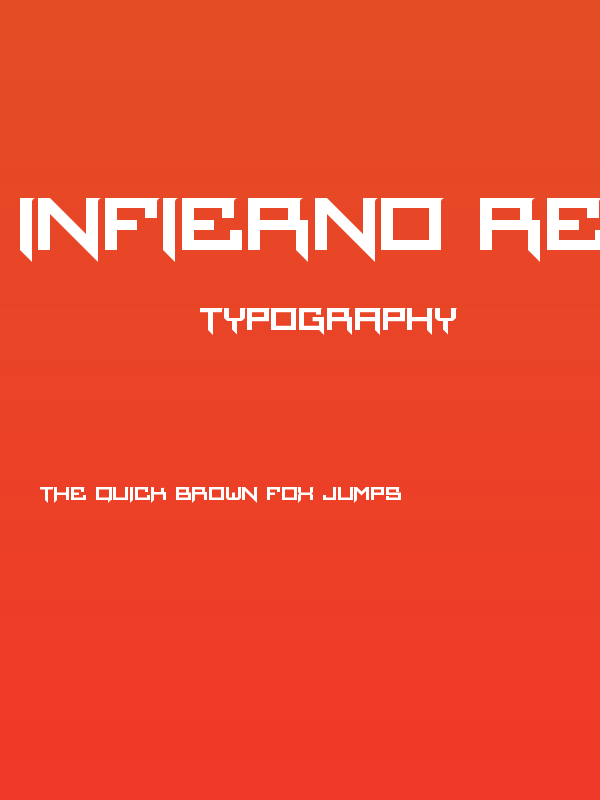 Infierno Regular Poster