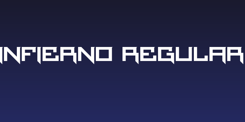 Infierno Regular Social Header