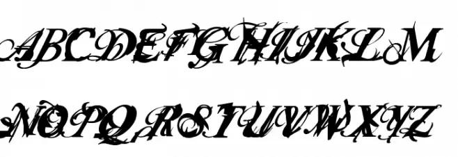 Infiltrace Italic Polices MAJUSCULES