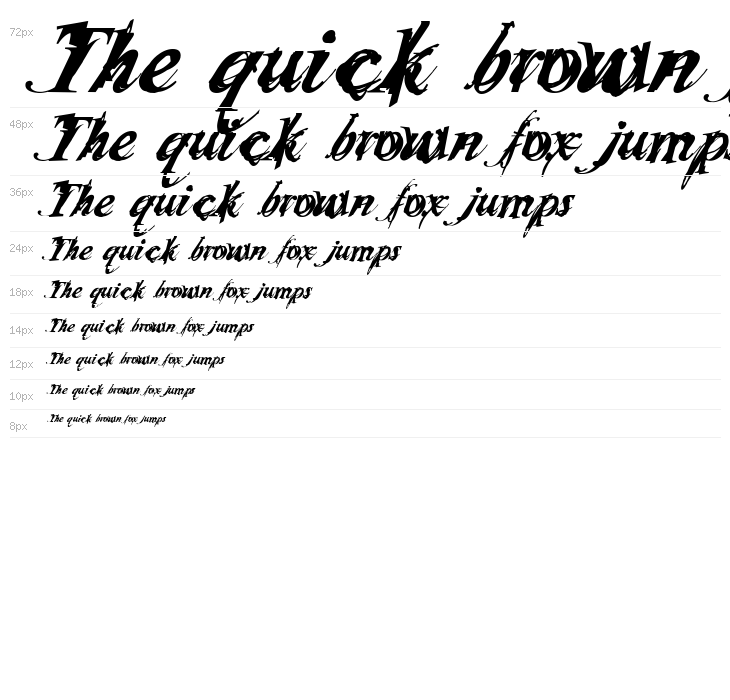 Infiltrace  Italic Waterfall