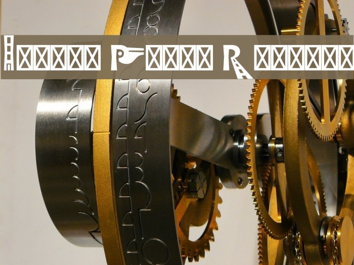 Infini Picto Regular Font examples