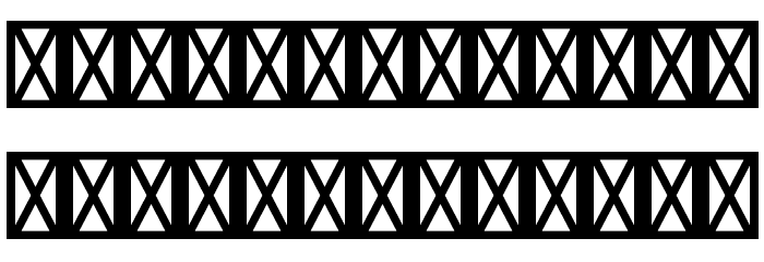 Infini Picto Regular Font LOWERCASE