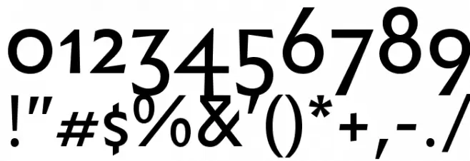 Infini Regular Font OTHER CHARS