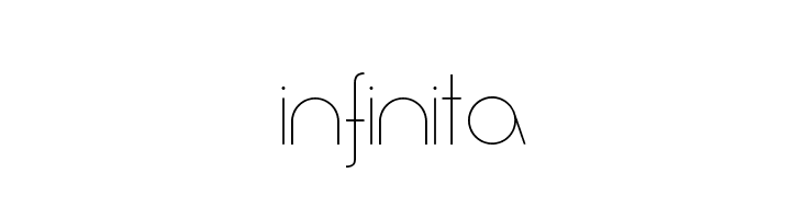 Infinita  Скачать бесплатные шрифты
