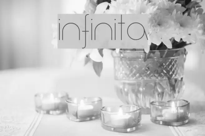 Infinita Font examples