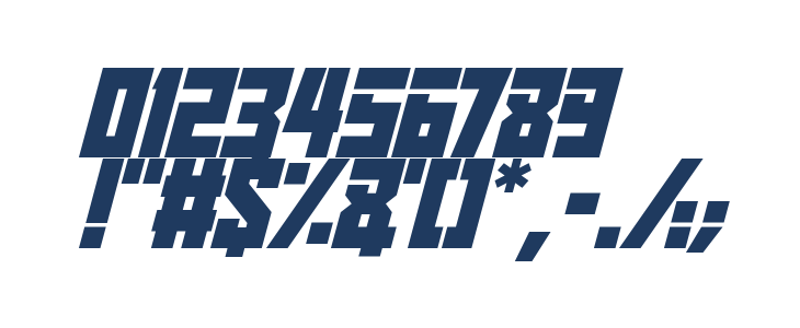 Infinite Darkness Italic Other Characters