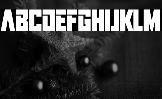 Infinite Darkness Font examples