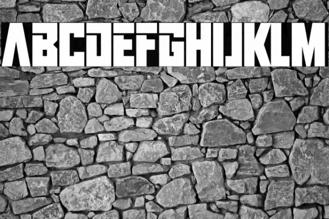 Infinite Darkness Font examples