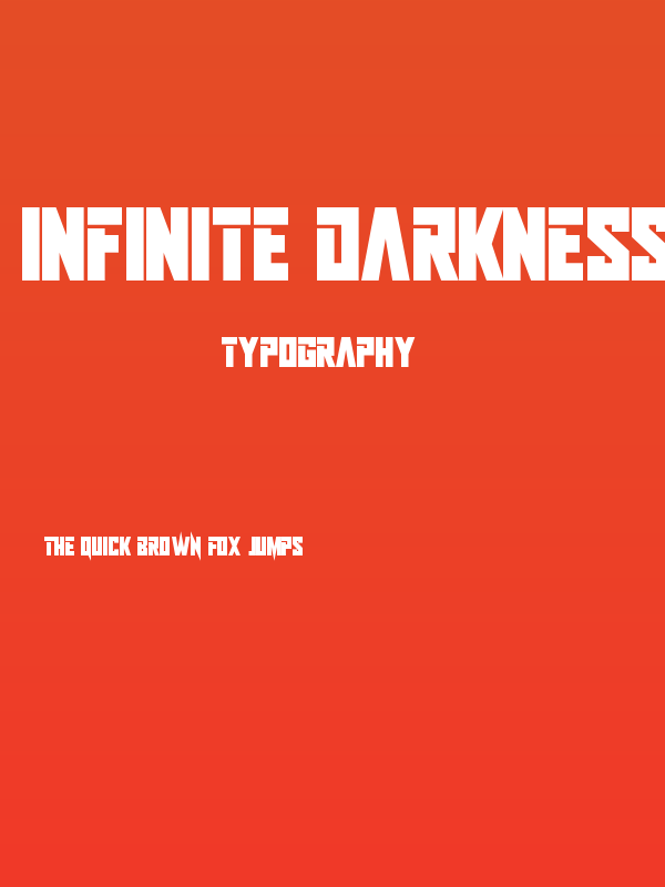 Infinite Darkness Poster