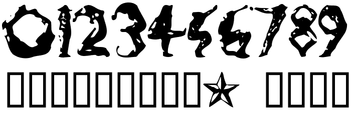Infinite Dingbats Font OTHER CHARS