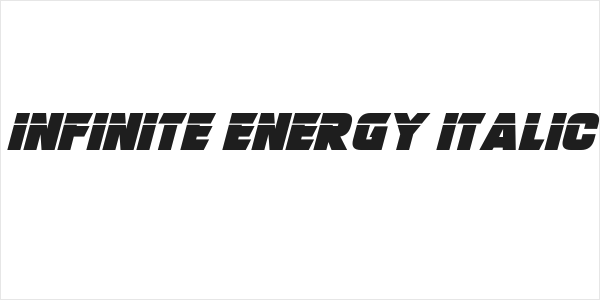 Infinite Energy Italic Logo