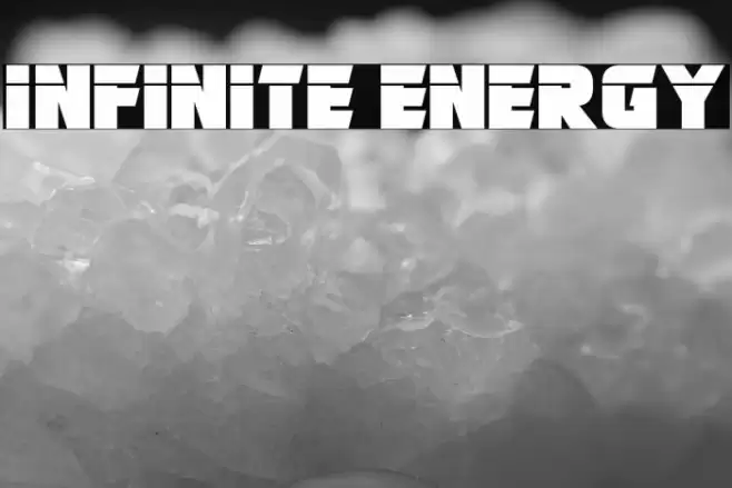 Infinite Energy Font examples