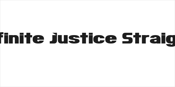 Infinite Justice Straight Logo
