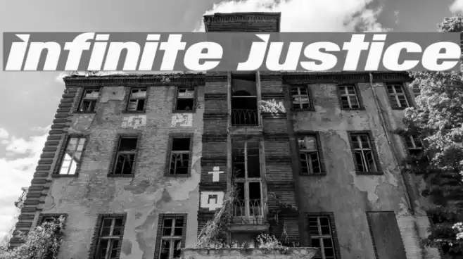 Infinite Justice Font examples