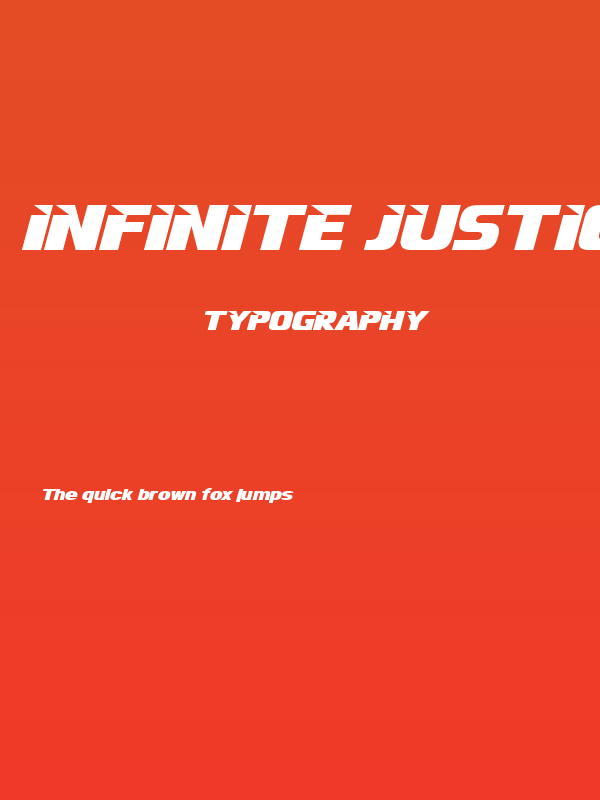 Infinite Justice Poster