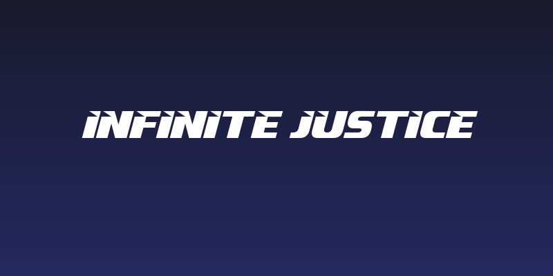 Infinite Justice Social Header