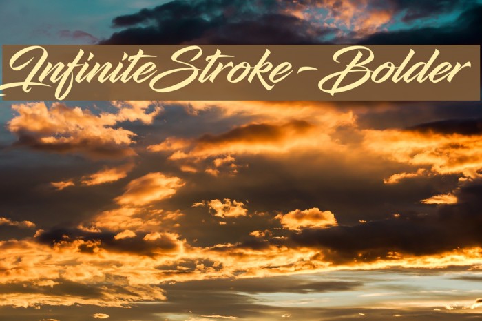 InfiniteStroke-Bolder Example 1