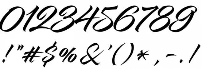 InfiniteStroke-CondensedBolder Font OTHER CHARS