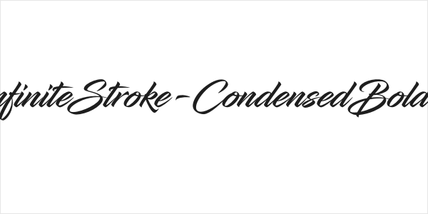 InfiniteStroke-CondensedBolder Logo