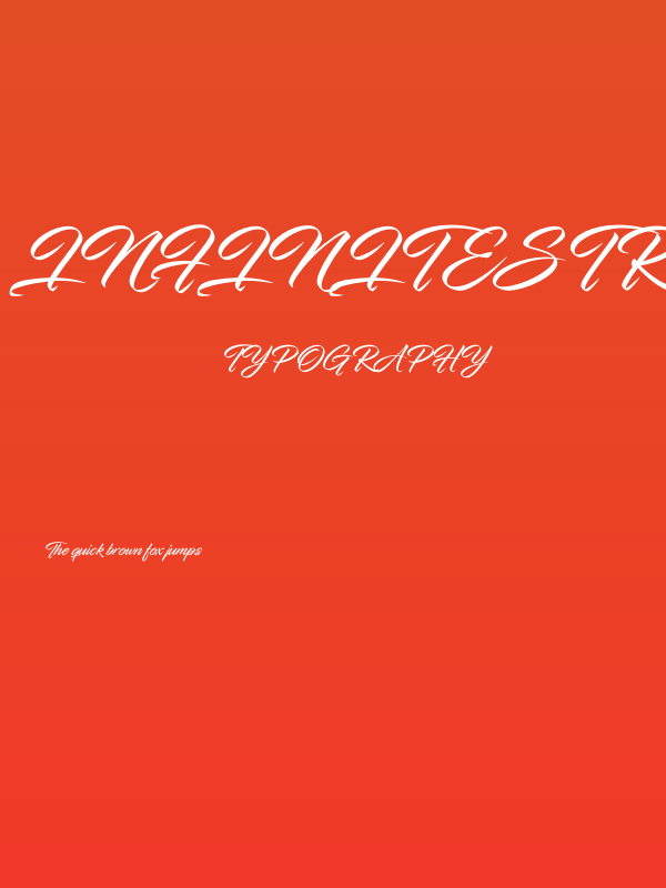 InfiniteStroke-Condensed Poster