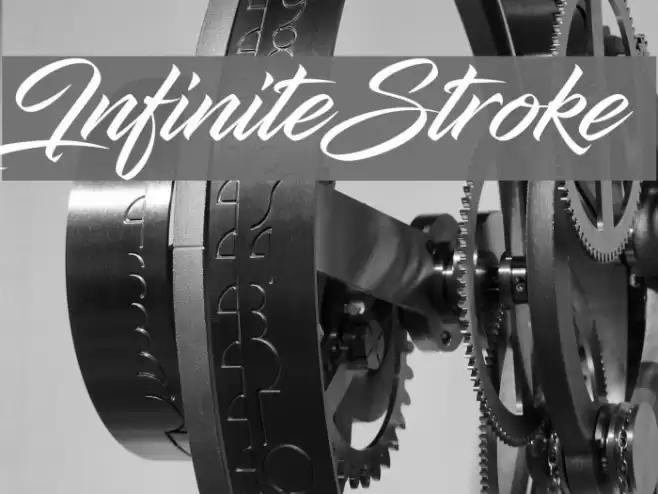 InfiniteStroke Font examples
