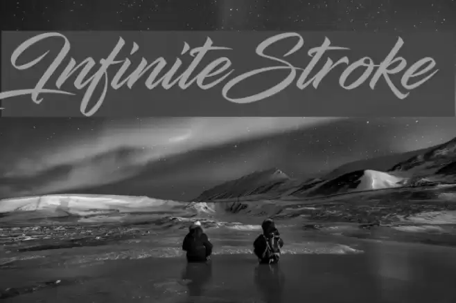InfiniteStroke Font examples