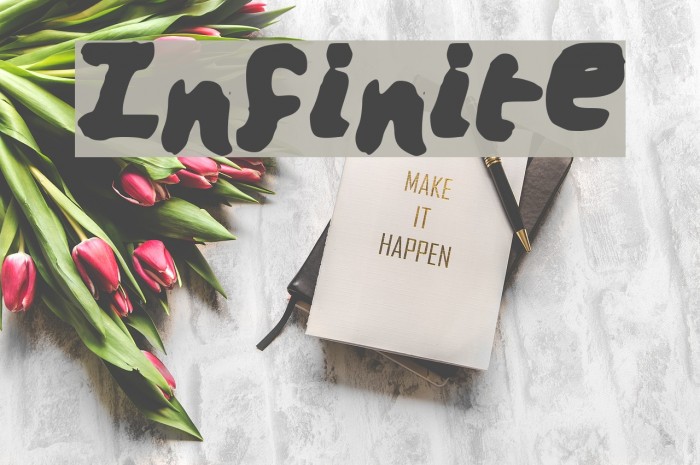 Infinite Font examples