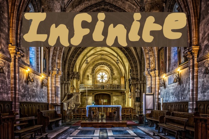 Infinite Font examples