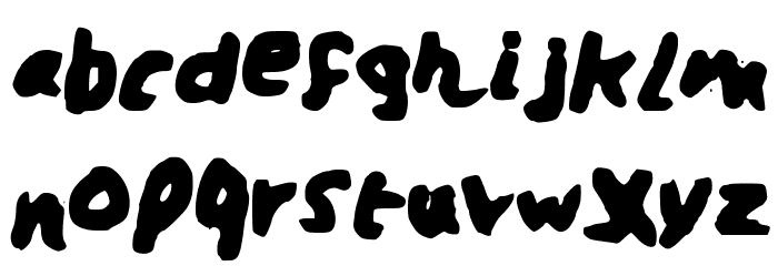Infinite Font LOWERCASE