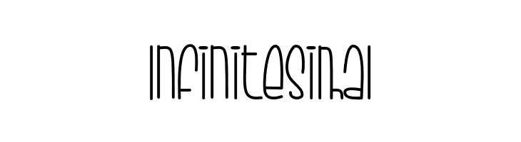 Infinitesimal  Скачать бесплатные шрифты