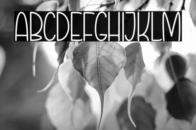 Infinitesimal Font examples