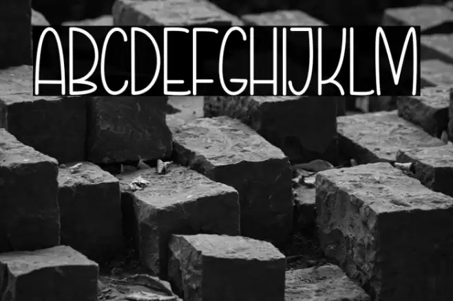 Infinitesimal Font examples