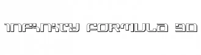 Infinity Formula 3D  Descarca Fonturi Gratis