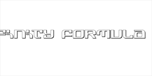 Infinity Formula 3D Logo