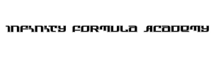 Infinity Formula Academy  les polices de caractères gratuit tlcharger